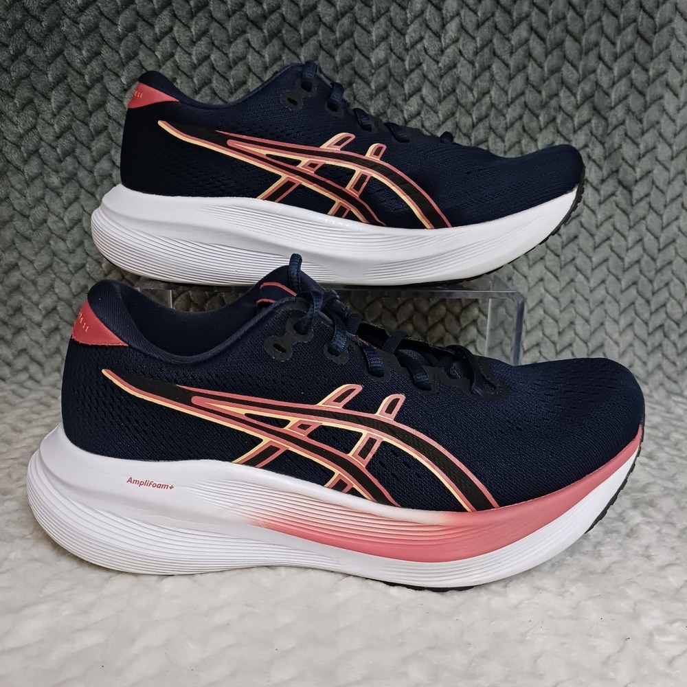 Asics Gel Excite 11 Women's Walking Running Shoes Midnight Dark Pink Clay Sz 8.5
